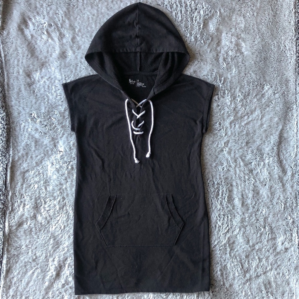 Flirtitude Active Sweatshirt Hoodie Dress